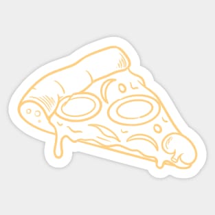 Cheesy Tomato Pizza Slice Sticker